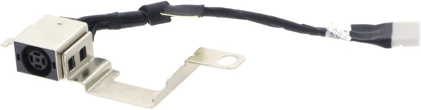 Charging Port DC in Power Jack Cable Replacement for Dell Latitude 13 3380 450.0AW08.0011 WD9P3