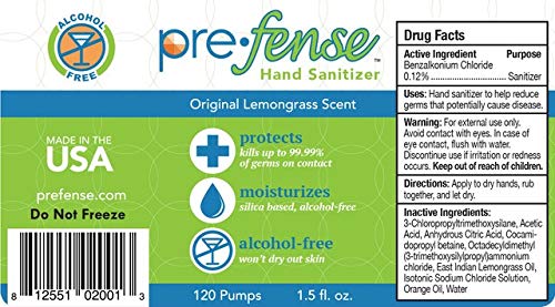 Foam Hand Sanitizer – Scented - (6 x 1.5 oz travel size) - Image 3