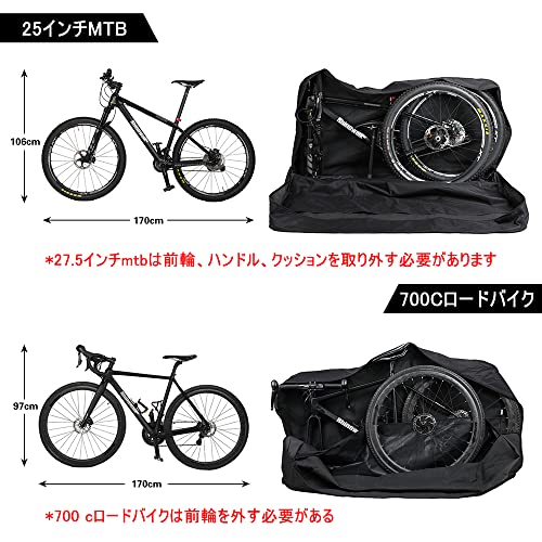 Rhinowalk Folding Bike Carry Bag