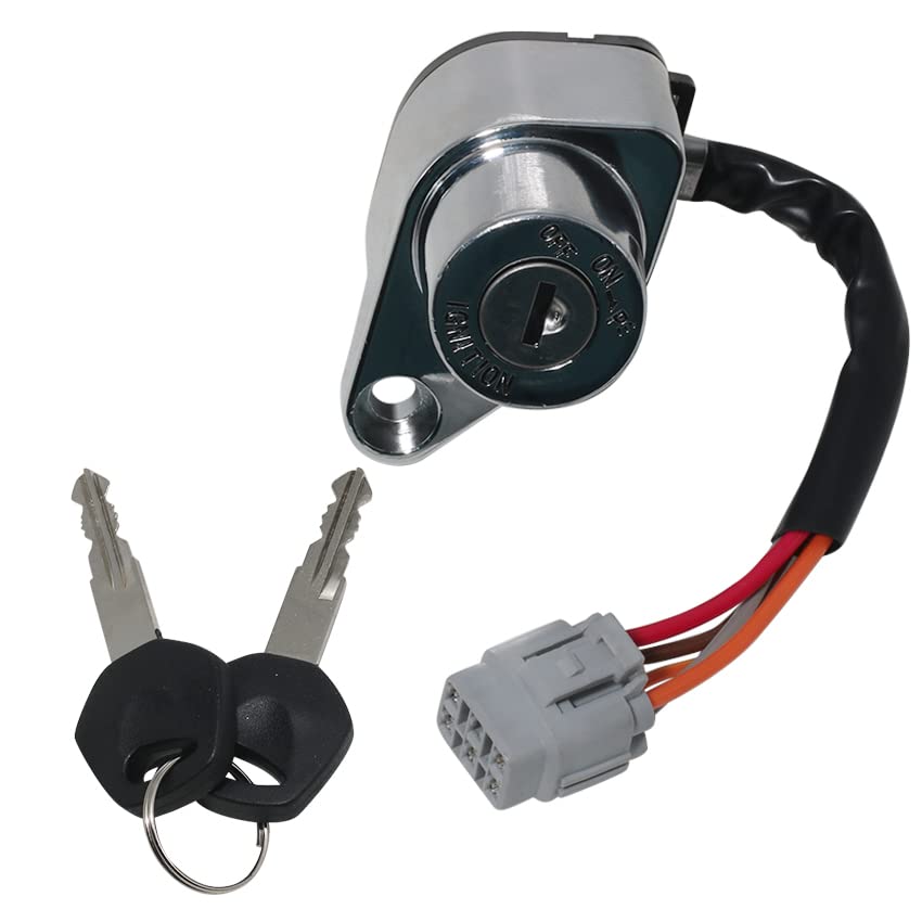 スズキ 007-AC0245 Ignition Switch, Motorcycle Ignition Key Switch Lock 37110