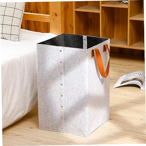 Panier de rangement pour linge compact pour petits appartements - 4