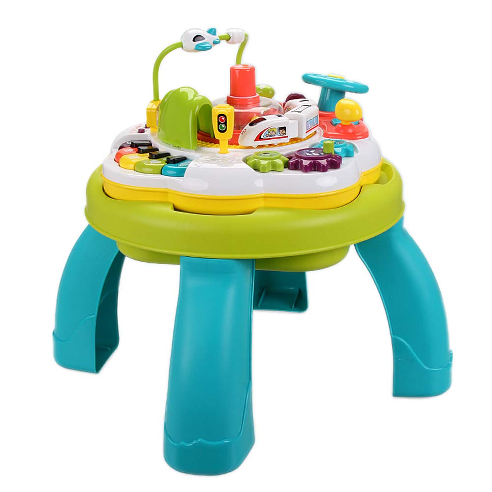 caterbeeBaby Activity Game centres toy, Early Education table and Fun (Green)