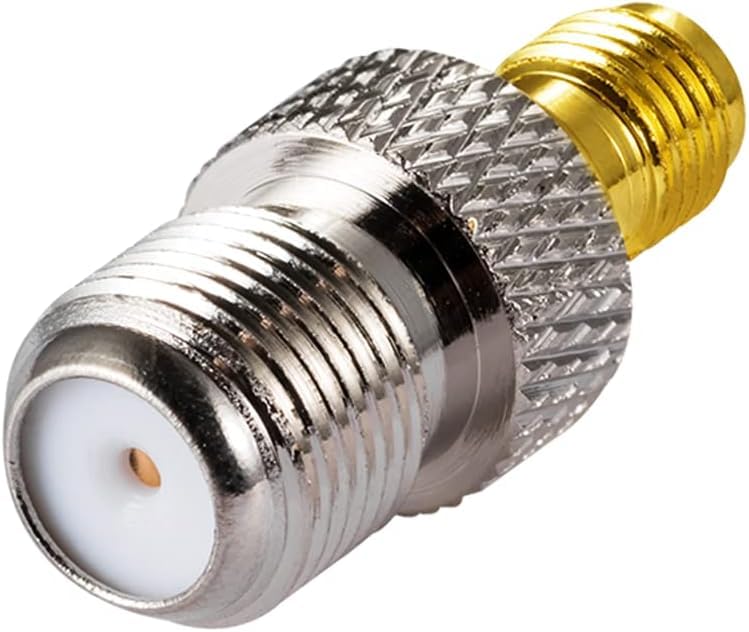 NBR SMA Connector Adapter SMA Female to F Type Female Coaxial Cable Connector Straight Adapter for FM Radio Antenna WIFI Antenna CATV TV Antenna Aerial Networks (1 pcs)-picture-11