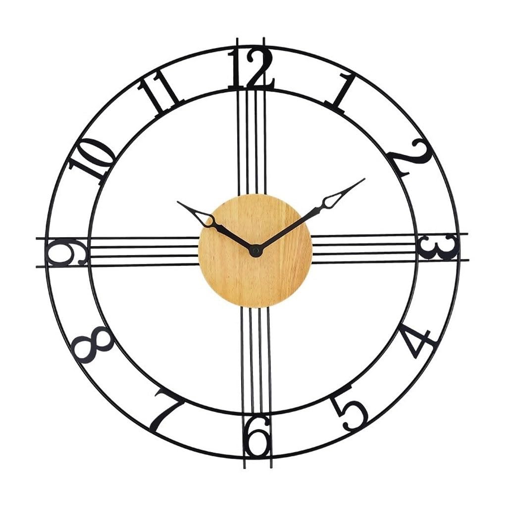 GFHTRELY Wall Clock Home Living Room Stylish Simple Wall Clock Modern Creative Nordic Clock Decorative Clock Clock(M)