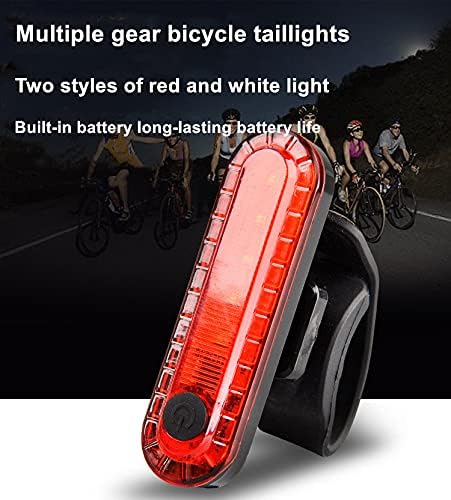 Miniatura 7 de Night Eyes -2400 lúmenes (1200 LMx2) Faro de bicicleta de montaña - Recargable 8.4V ABS impermeable Battey PackFree USB Bicicletero Bono - No