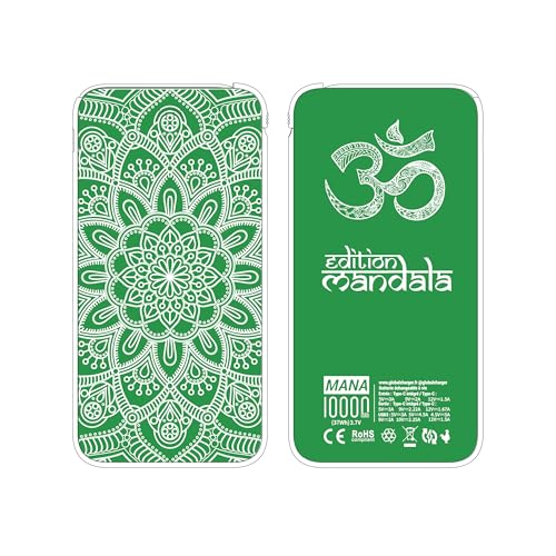 Batterie Externe BIG MANA AIR 20W Mandala Brahma Vert USB-C