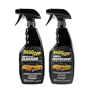 Raggtopp Convertible Top Vinyl Cleaner & Protectant Kit 16 ounce