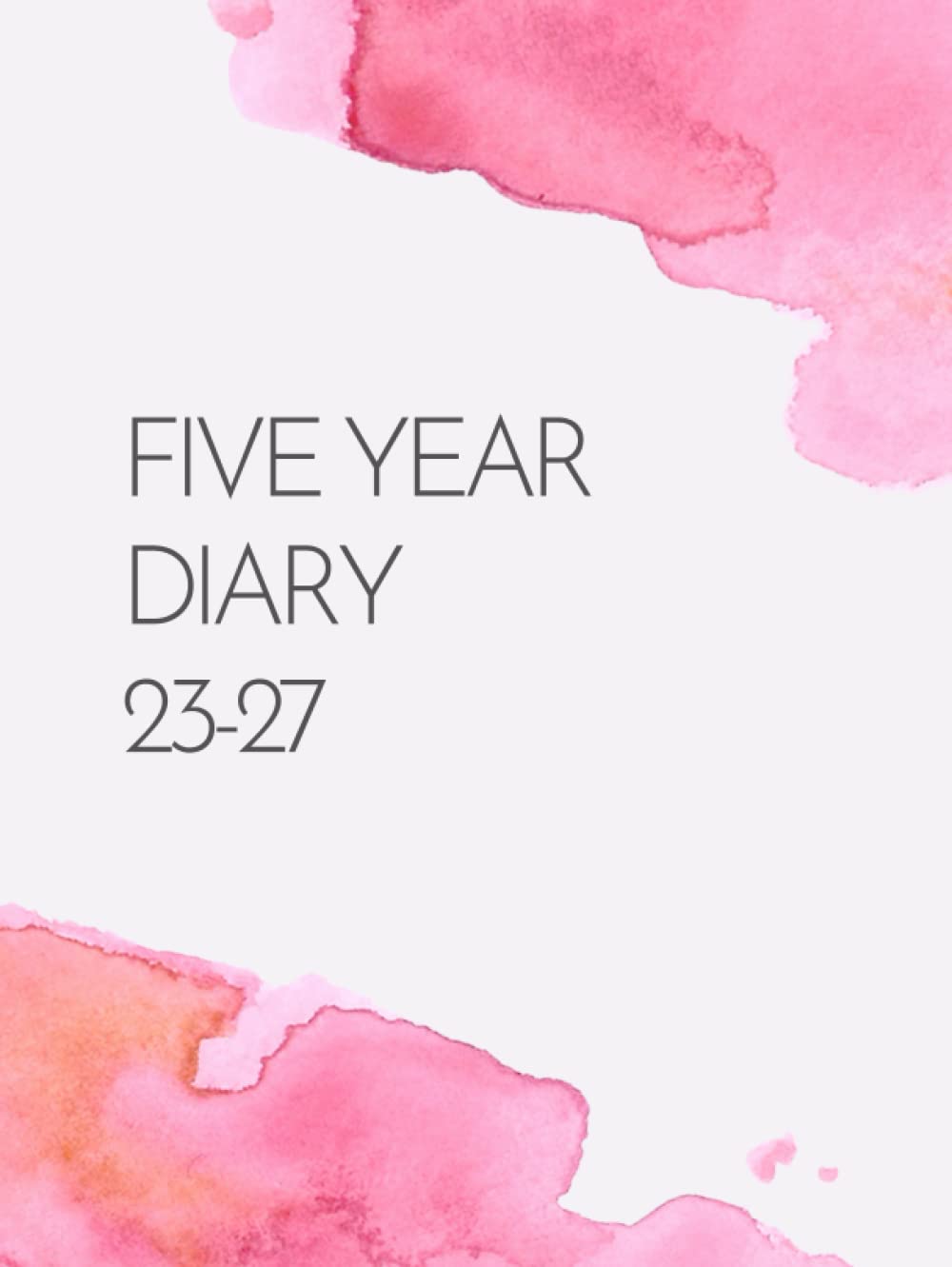 5 Year Diary 2023-2027: A4 UK Monthly Planner and Calendar