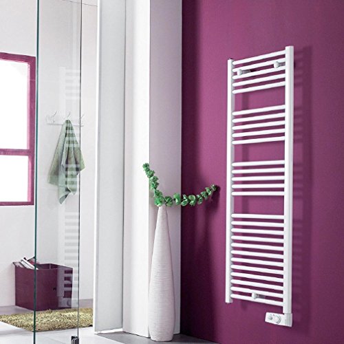 ATLANTIC - RADIATEUR SECHE-SERVIETTES ATLANTIC 2012 EAU CHAUDE - ATL-2012-EAU-CHAUDE - Blanc, Raccordement sur collecteurs, 844 W, 1703 x 550 x 100 mm, 166,8