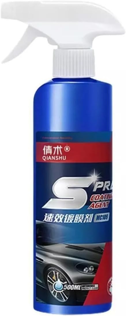 3 in 1 High Protection Fast Car Ceramic Coating Spray, Car Shield Coating Car Paint Repair, Car Scratch Nano Repair Spray, Car Coating Fast Wax Polishing Spray for Scratch Repair