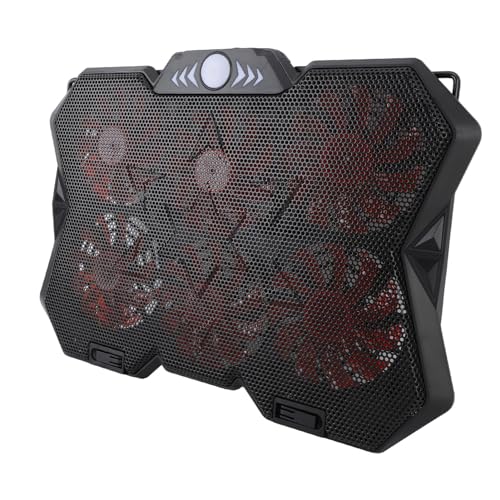 Base refrigerante para laptop Pssopp con ventiladores RGB miniatura 5