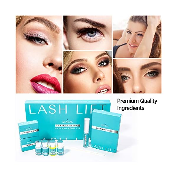 AYASAL-Eyelash-Perm-Kit-Long-Lasting-Curl-Home-Professional-Use-Lash-Lift-Kit-Safe-Perming-Wave-Semi-Permanent-Curling-Professional-Quality AYASAL Lash Lift Kit Eyelash Perm Kit, with Detailed Instruction Eyelash Lift Kit, Easy for Beginner and Professional Lash Perm Kit, Achieve Salon-Quality Lashes Lift with Safe and Effective Result