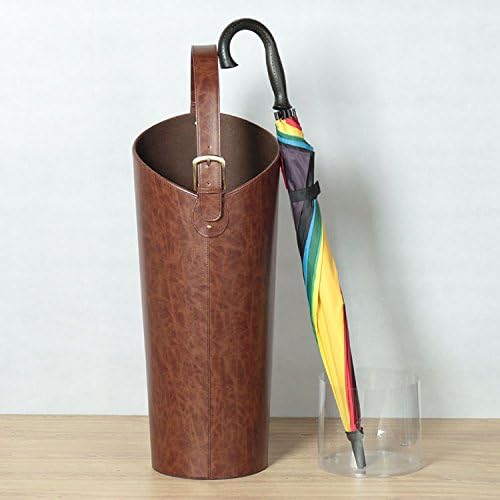 Rugfurnishing PU Leather Flower/Umbrella/Rolled Painting Storage vase Home Decorations