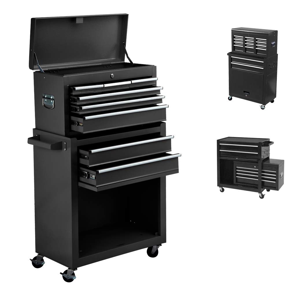 Buy High Capacity Rolling Tool Chest Tool box with Drawers and Wheels