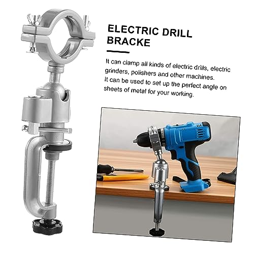 Support électrique pour perceuse établi guidage vertical précis