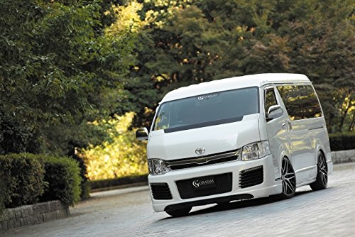 値下げ‼️ハイエース 四型 パールホワイトボンネット‼️ GR8】ハイエース ワイド ユーロボンネット 未塗装 4型〜8型 外装