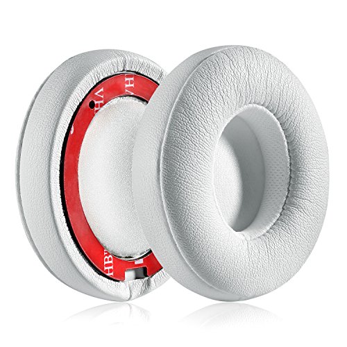 Jarmor-Beats-Solo-2030-Replacement-Earpads-JARMOR-Memory-Foam-Ear-Cushion-Cover-for-Beats-Solo-2030-Wireless-on-Ear-Headphones-ONLY-White