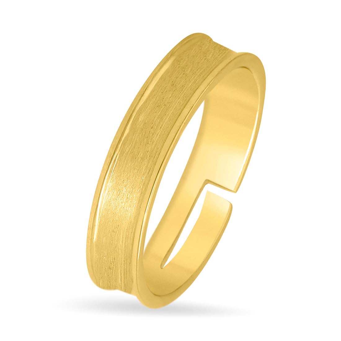 zavya 925 Sterling Silver Gold Plated CZ Men's Ring | Gift for Men & Boys | With Certificate of Authenticity and 925 Hallmark-picture-12