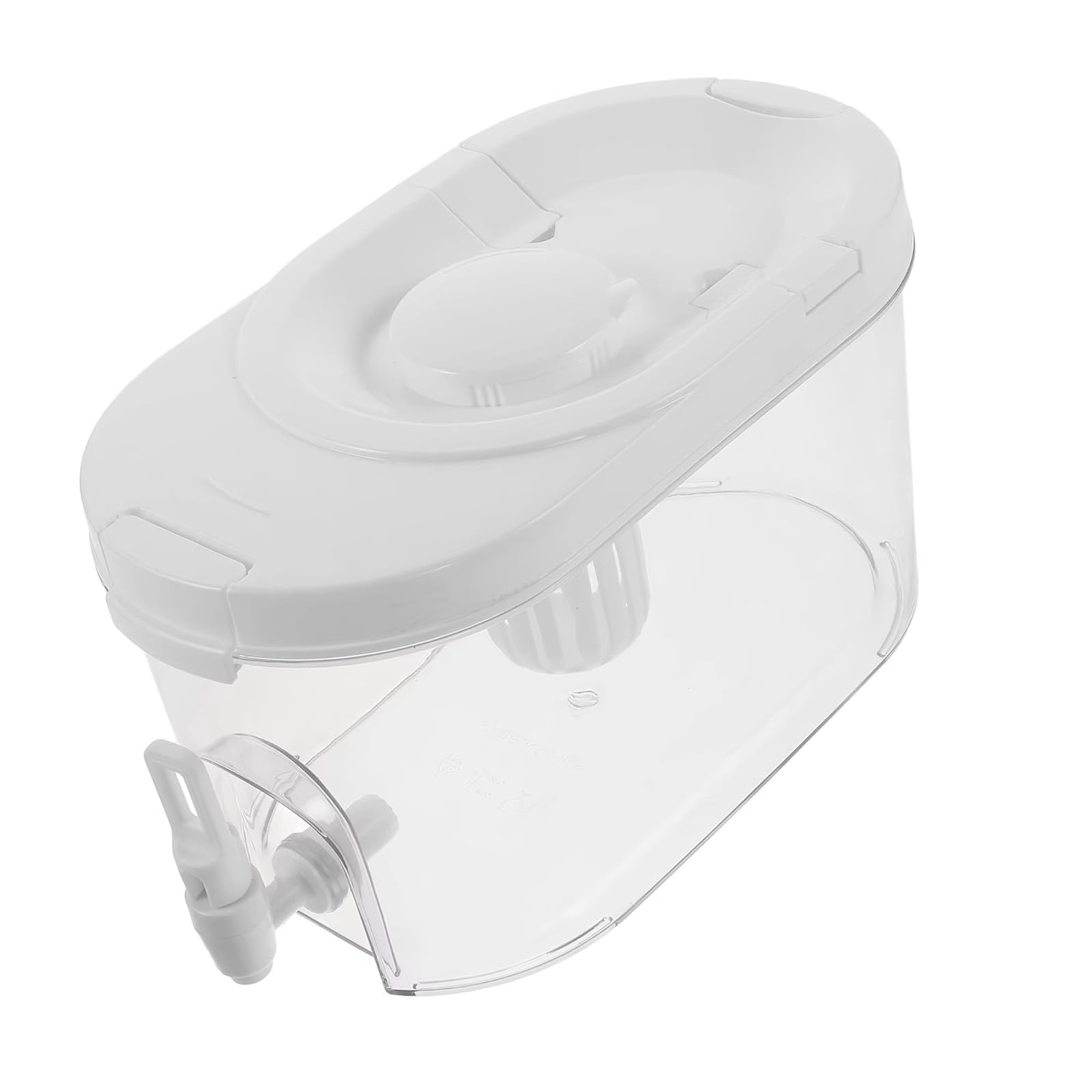jiingekk Leak-Proof Beverage Dispenser with Tap, Large Capacity Iced Drink Container for Fridge & Outdoor Drink Dispenser