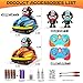 Eohemeral 2 Pack RC Cars Toys for Toddlers|Remote Control Bumper Cars Toys with Music & Light & Spray for Kids|Birthday Gift for 3 4 5 6 7 8 Year Old Boys