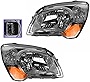 1A Auto Headlight Lamp Housing Assembly LH Left & RH Right Pair for 08-10 Kia Sportage