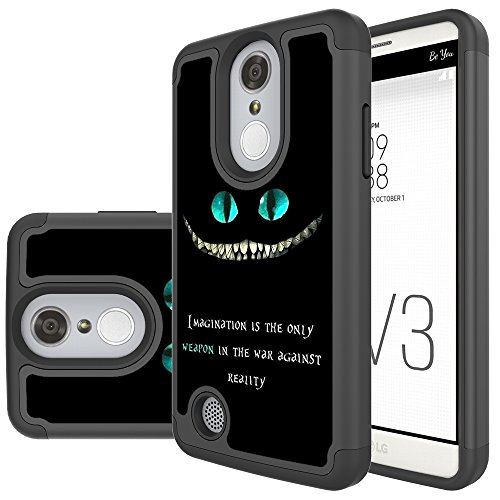 LG Rebel 2 LTE Case,LG Fortune Case,LG Risio 2 Case,LG Aristo Case,LG Phoenix 3 Case,Yiakeng Dual Layer Armor Hard Slim Hybrid Kickstand Phone Cover Case for LG Rebel 2 LTE(magination Weapon)