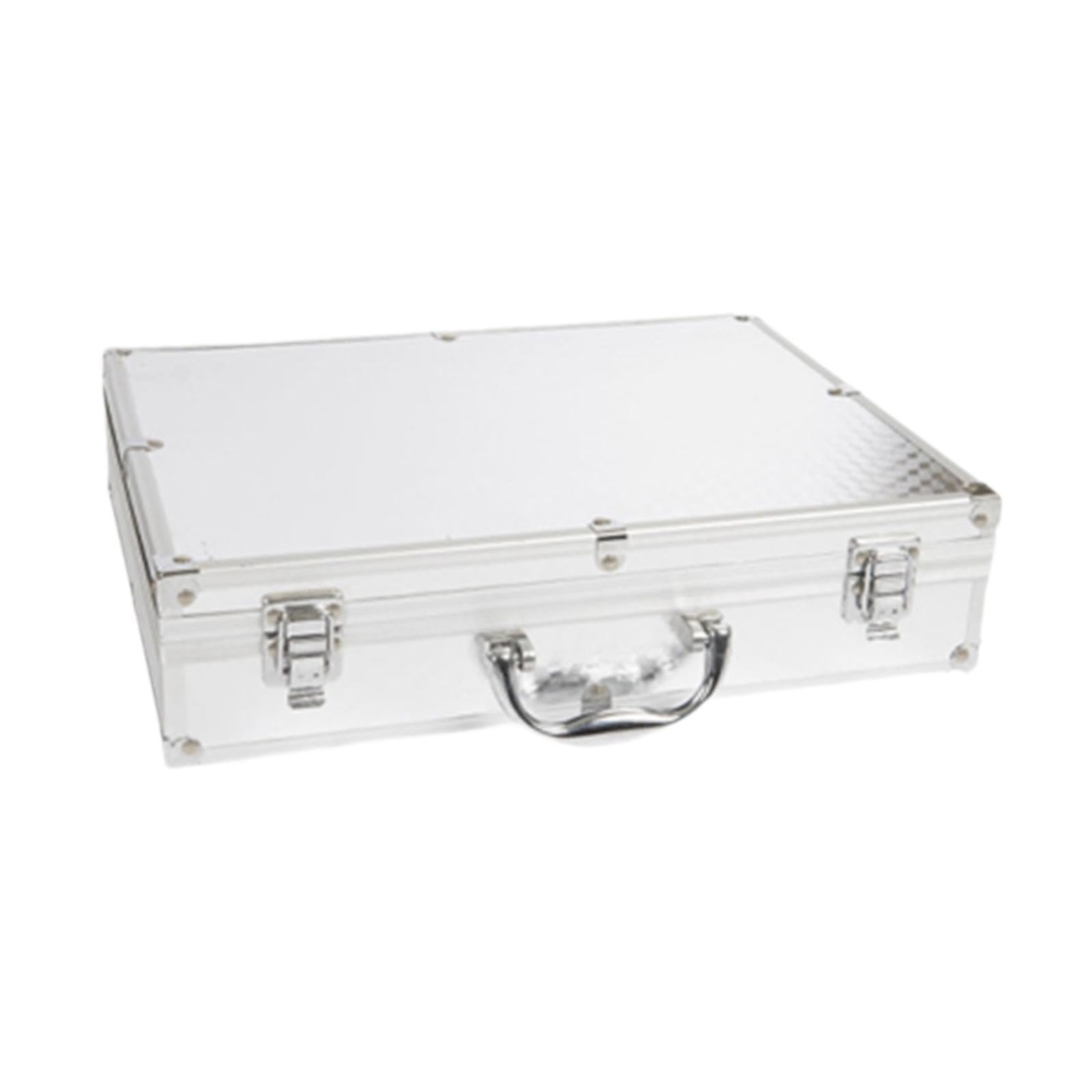 Microphone Carry Case Instrument Storage Box for Stage Live Broadcast Studio 43x30x9.5cm-image-38