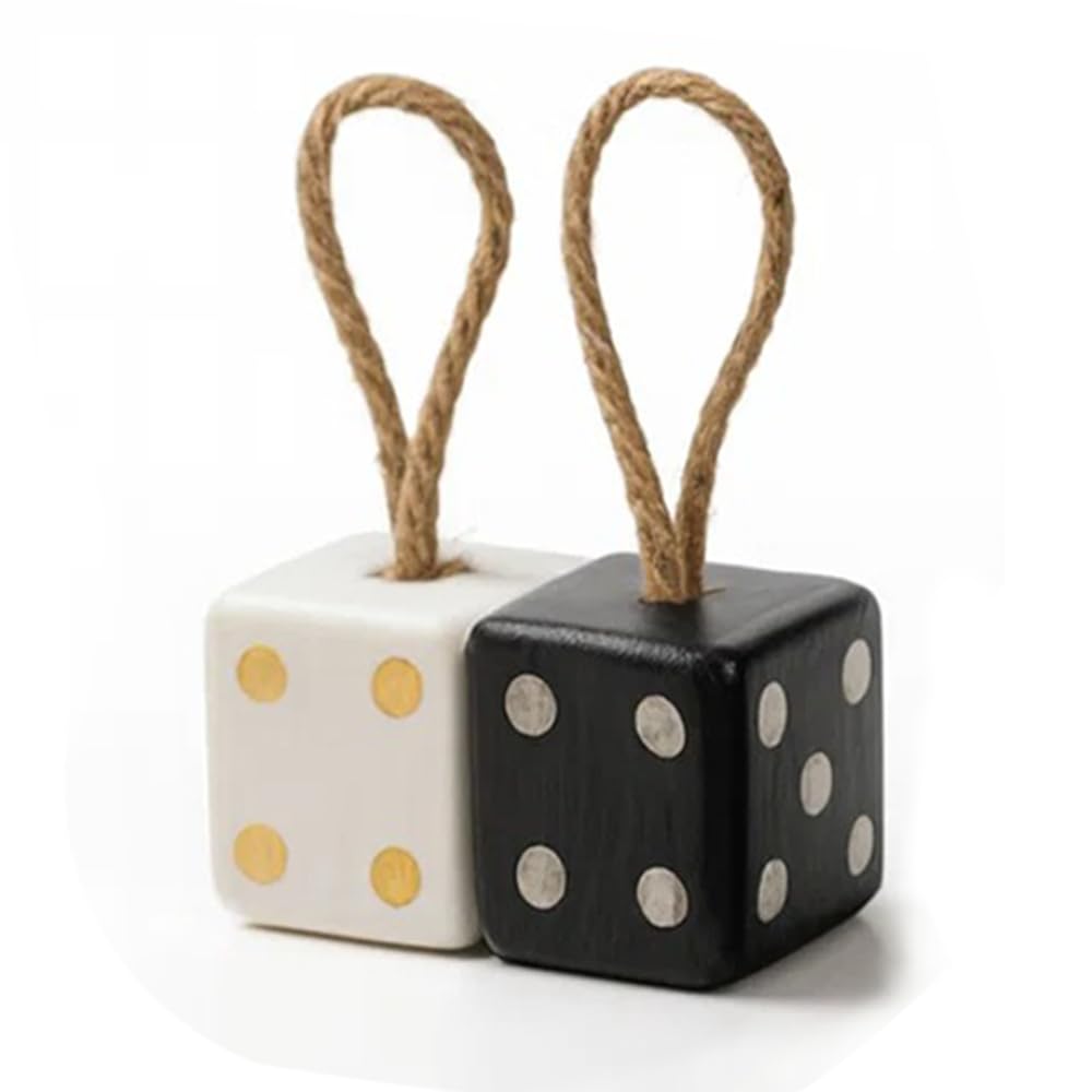 Door Wedge Stoppers Stop Animal Indoor for All Type of Surfaces Floor Anti Skid & Heavy Duty - 8x8 Marble Dice Doorstop Wrope | Any Random Color Will Deliver (Assorted)