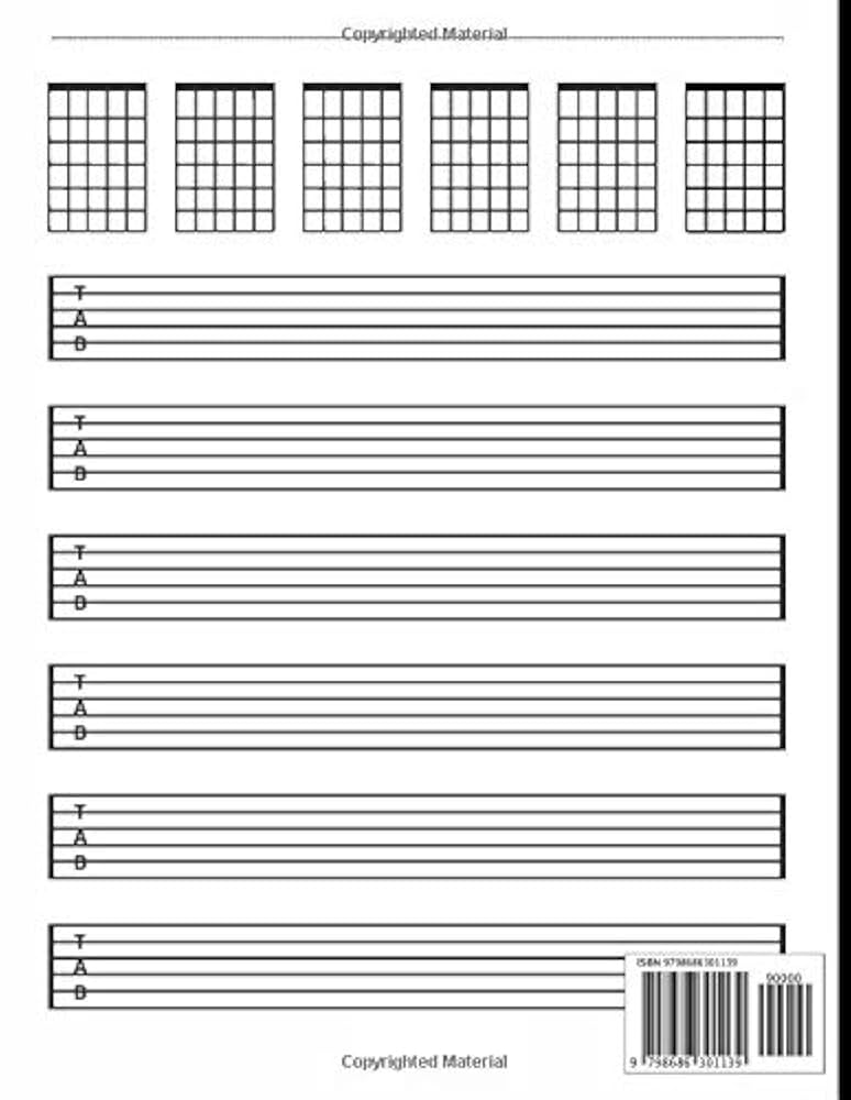 guitar-tablature-notebook-blank-sheet-music-paper-with-blank-chord-diagrams-and-guitar-tabs-8-5-x-11-publishing-the-flow-motion-9798686301139-amazon-com-books for Free Printable Blank Guitar Tabs Guitar tablature notebook: Blank sheet music paper with blank chord diagrams and guitar tabs | 8.5