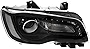 Gold Shrine For Chrysler 300 Headlight Lamp 2015 2016 2017 Halogen Black Trim Passenger Right Side
