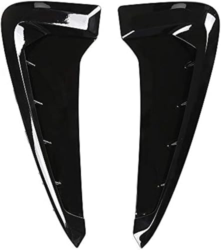 rejilla con orificios con calcomanía de ABS, conductos de ventilación laterales para auto, para BMW serie X, X5, F15, X5M o F85, calcomanías