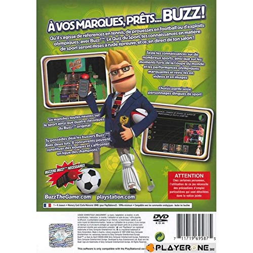 Sony Buzz! Le Quiz du Sport PS2 - vue 5