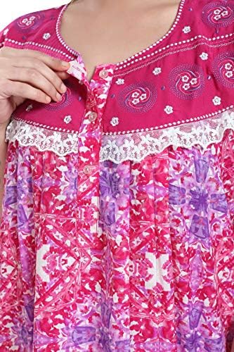 Image of Soulemo Women's Printed Alpine Nighty 1693