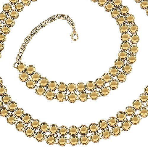 Image of Peora Traditional Ethnic Kundan Pearl Traditional Jewellery Set Gift for Women