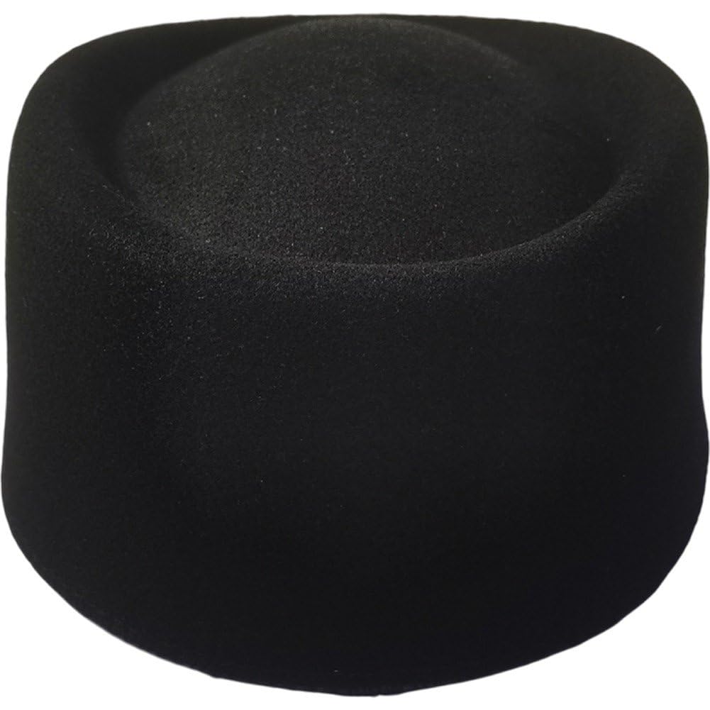 Baokuan Millinery Hat Pillbox Hat Fedoras Hat for Stewardess Air Hostesses Fascinator Base for Travel for Outdoor Gatherings