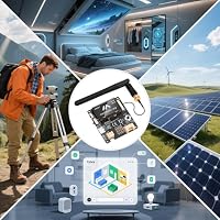 Meshnology Wio Tracker L1 Entwicklungs Board SX1262 nRF52840-für AR duino Meshtastic LoRa, Blue Tooth 5.0, GPS GNSS, 1,3 Zoll OLED, Unterstützt Akku Typ C und Solarladung, Umfangreiche Schnittstelle – Ansicht 5
