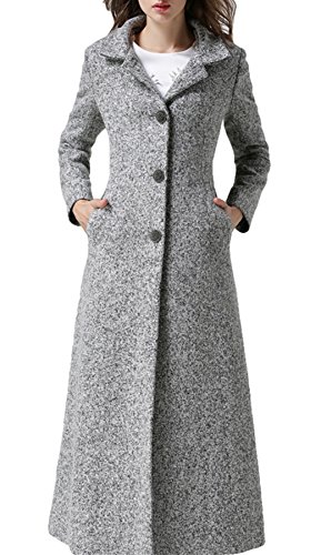 Manteau gris pour femme et blouson élégant de mi-saison