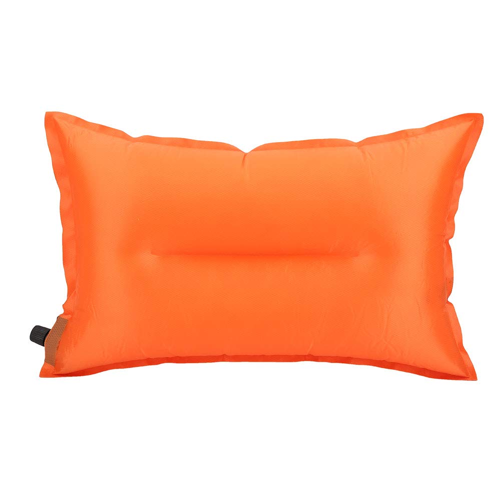 Oreiller Auto-gonflant, Oreiller de Camping, Oreiller Gonflable Portable, Oreiller de Voyage pour Pause déjeuner avec Sac de Rangement pour Camping en Plein air, Sport, randonnée