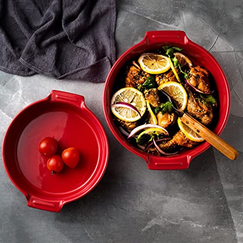 Bol de cuisson à double oreille en céramique pour friteuse air - 8
