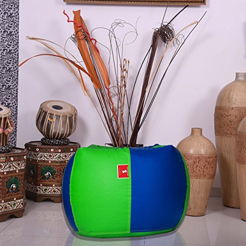Image of Bean Bags XXXL Bean Bag Filled with Beans Filler (Blue and Green)