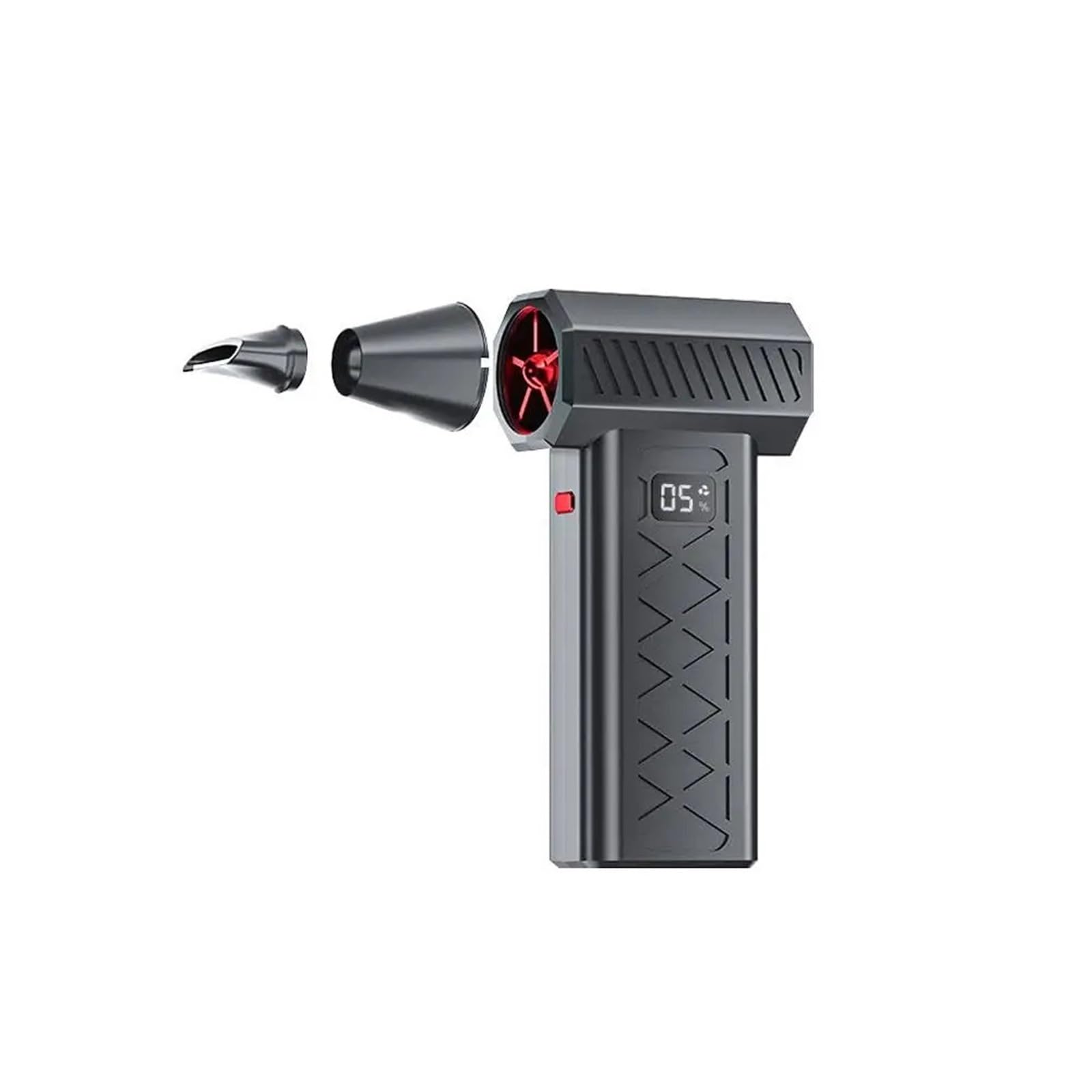 Mini Souffleur à Écran LED avec Moteur Turbo 130 000 RPM et Recharge Type-C