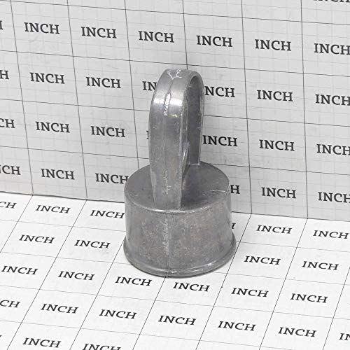 Plum Fittings Chain Link Fence Loop Caps | Eye Top Rail Cap | 1 5/8" x 1 3/8" (Pack of 10) - Thumbnail 5