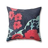 hengjiang Weich Plüsch grün Leaf Kissen Tropischen Stil Pflanze Baum Coco Ananas Druck 18 x 18/45 x 45 cm Überwurf Weiches Uni weiß Kissen für Home Sofa Bett Dekorativen, Polyester, 07, 45 cm*45 cm