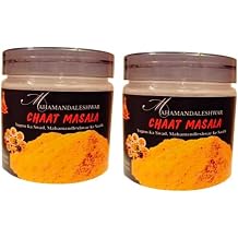 Mahamandaleshwar Chaat Masala Powder 1+1 Combo 200g x 2 | Authentic Indian Spice Blend for Fruits & Snacks