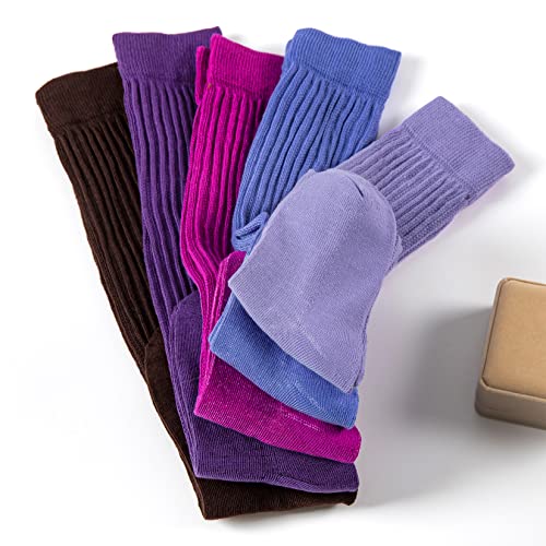 Century Star Slouch Womens Leg Warmers Super Soft Scrunch Knee High Boot Socks 9-113