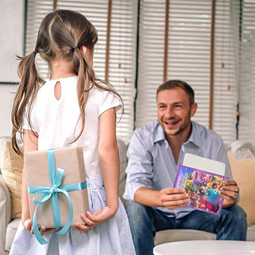 Ksopsdey 30PCS Invito En-canto, Inviti Battesimo