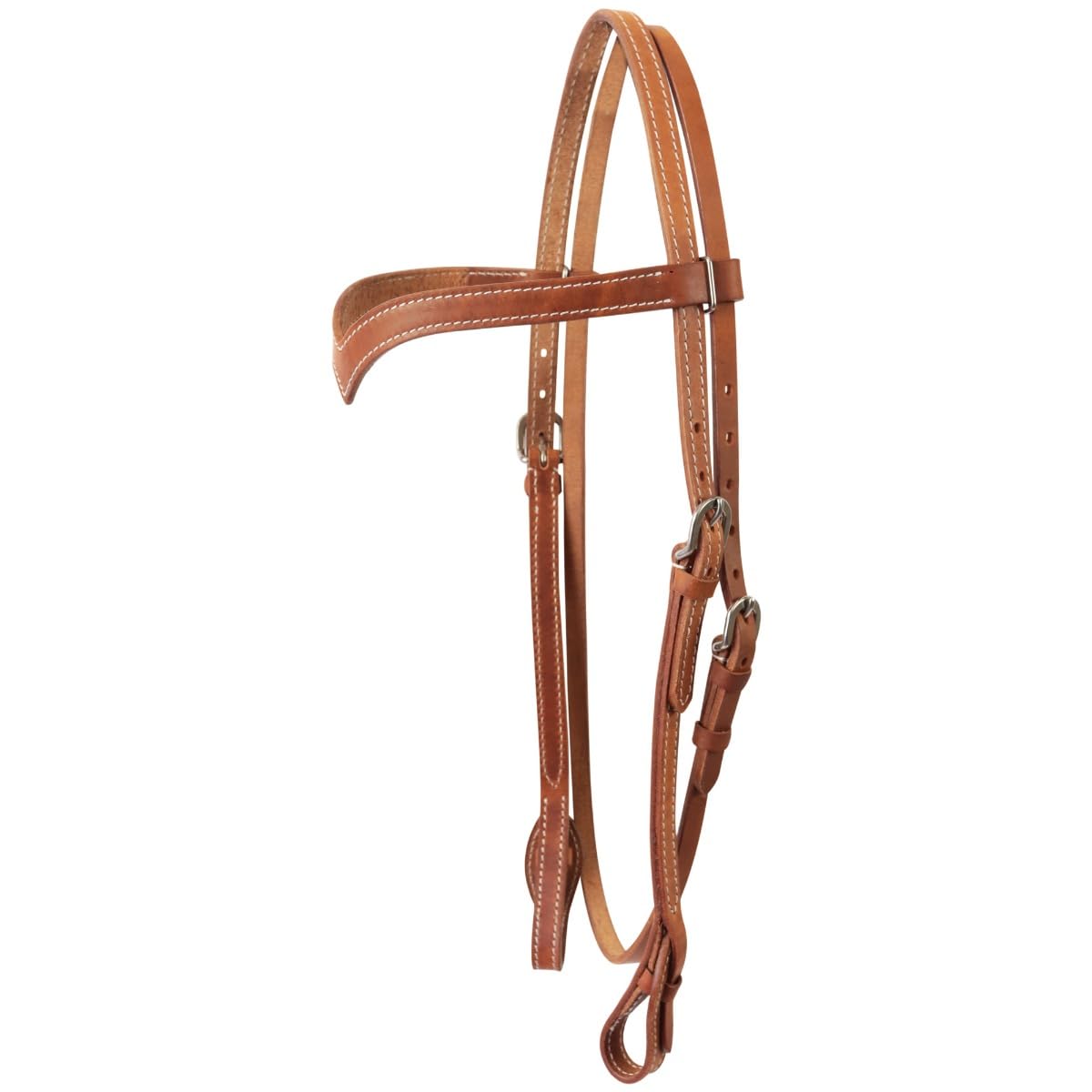 Briglia Western Silver Horse Portland, Finimento Indispensabile per la Conduzione del Cavallo (Dark London)