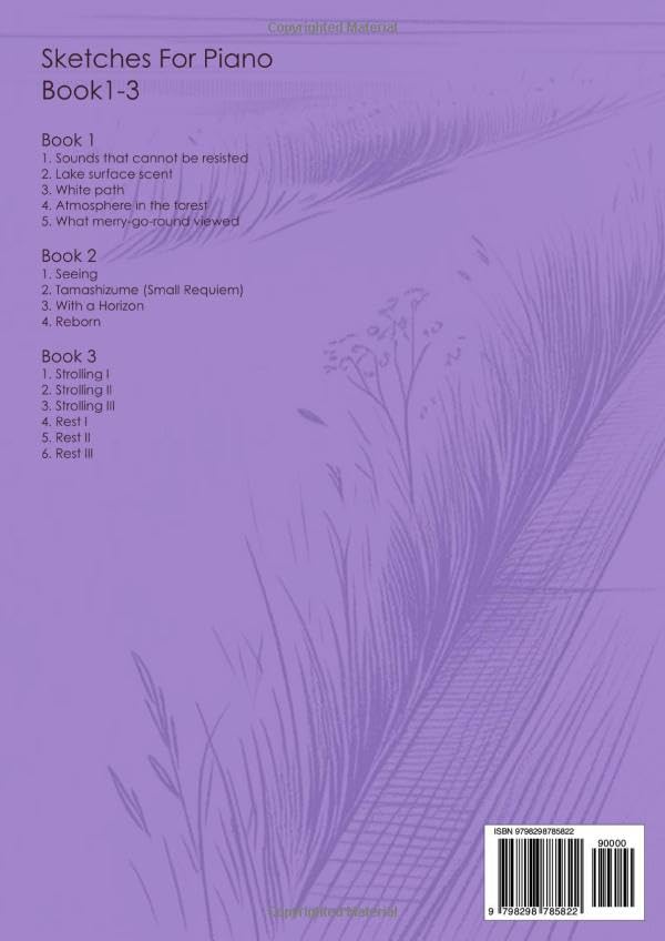 Sketches for Piano Books 1-3 (Piano Works Collection) image 3