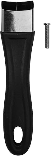 Mango largo de repuesto para sartenes y sartenes (negro) negro, talla única C