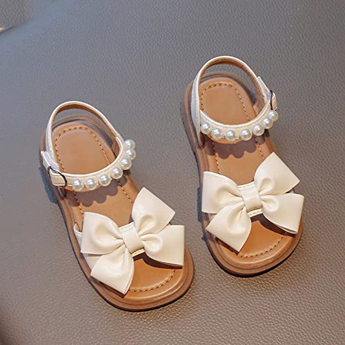 Generic Girls' Sandals Summer Children's Soft Sole Shoes Fashion Girls' Bow Princess Shoes Baby Beach Shoes Shoes for Baby Girls2